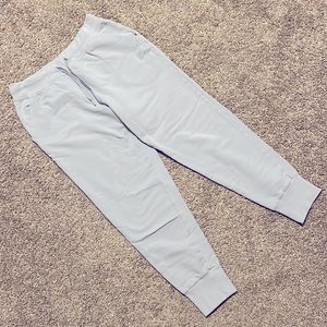 Light Sky Blue Fila Cotton Joggers